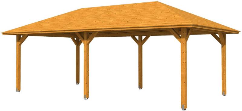 Skanholz Holzpavillon Orleans 2, Leimholz, 359 x 706 cm Skanholz Holzpavillon Orleans 2, Leimholz, 359 x 706 cm von Skanholz