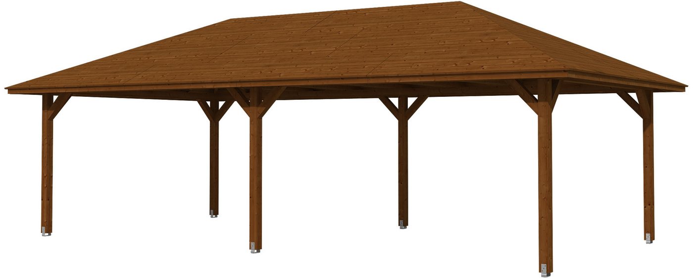 Skanholz Holzpavillon Orleans 3, Leimholz, 424 x 836 cm Skanholz Holzpavillon Orleans 3, Leimholz, 424 x 836 cm von Skanholz