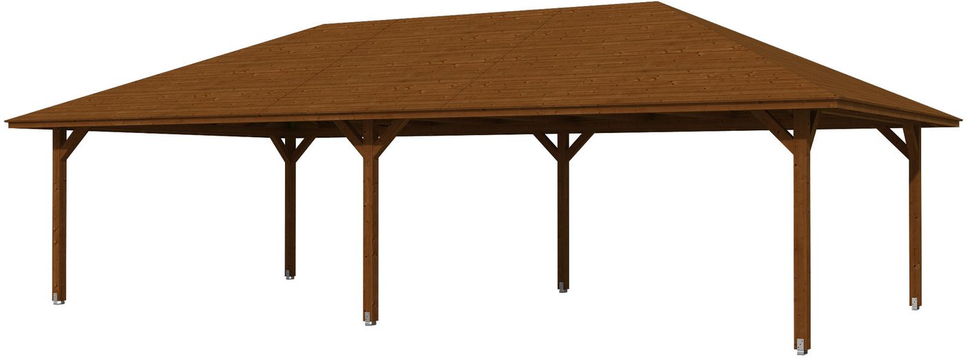 Skanholz Holzpavillon Orleans 4, Leimholz, 489 x 966 cm Skanholz Holzpavillon Orleans 4, Leimholz, 489 x 966 cm von Skanholz