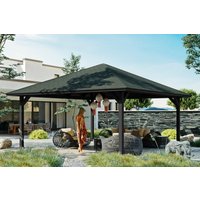 Skanholz Pavillon "Cannes 4" 4-Eck, BxT: 569x569 cm von Skanholz