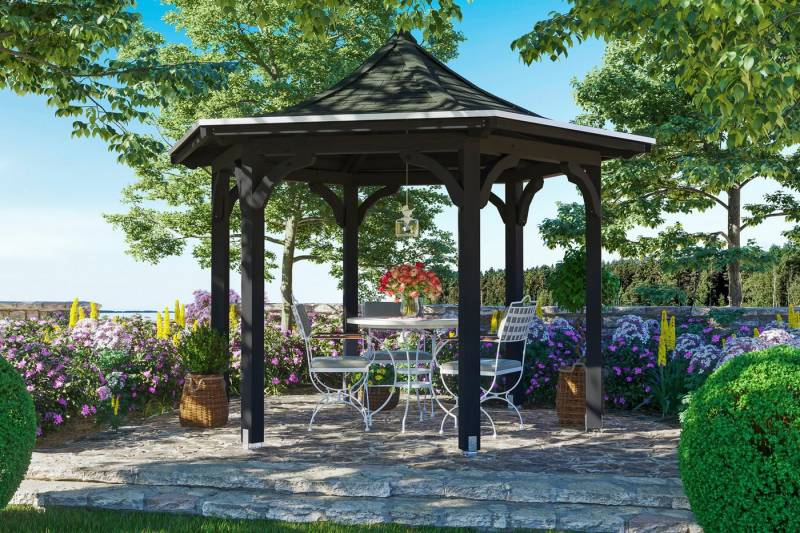 Skanholz Pavillon Versailles, 6-Eck, BxT: 418x360 cm Skanholz Pavillon Versailles, 6-Eck, BxT: 418x360 cm von Skanholz