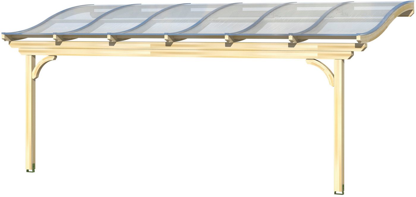 Skanholz Terrassendach Verona, BxT: 648x289 cm, Bedachung Doppelstegplatten, Leimholz Skanholz Terrassendach Verona, BxT: 648x289 cm, Bedachung Doppelstegplatten, Leimholz von Skanholz