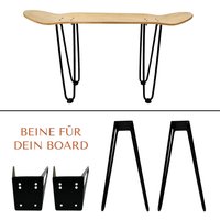 Skateboard Beine - Mache Dein Zu Einem Coolen Möbelstück Bank, Hocker, Beistelltisch Geschenk Für Skater Skateboard Beine - Mache Dein Zu Einem Coolen Möbelstück Bank, Hocker, Beistelltisch Geschenk Für Skater von Skatehomey