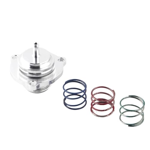 Aluminium Billet Turbo Blow Off Valve, Auto Passend Für Vauxhall Umlauf Dump Ventil Turbo Blow Off(Silver) von Skdvy