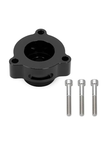 Aluminium Billet Turbo Blow Off Valve, Auto Turbo Blow Off Ventil Passend Für Ford Mustang Escape Fiesta ST Fusion Sport 1.5L .6L 2.0L .7L(Black) von Skdvy