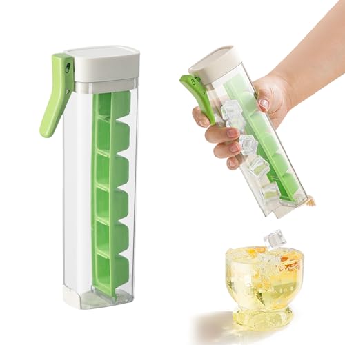 Eiswürfelform silikon, 6 Fach Eiswürfelbehälter, Silikon Eiswürfelform für Getränke, BPA Frei Ice Cube Tray, Silikon Eiswürfel Form, Eiswürfelbehälter mit Decke für Getränke, Lebensmittel, Eis (B) Eiswürfelform silikon, 6 Fach Eiswürfelbehälter, Silikon Eiswürfelform für Getränke, BPA Frei Ice Cube Tray, Silikon Eiswürfel Form, Eiswürfelbehälter mit Decke für Getränke, Lebensmittel, Eis (B) von Skeadex
