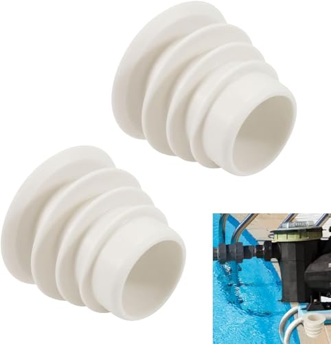 Pool Skimmer Zubehör für Poolreiniger Schlauch, Poolreiniger-Skimmerkegel Adapter Ventilmanschette,Skimmer Schlauchkegel für Pentair K12110 W63900 W70263, Sichere und Zuverlässige Verbindung (2 Stück) von Skeadex