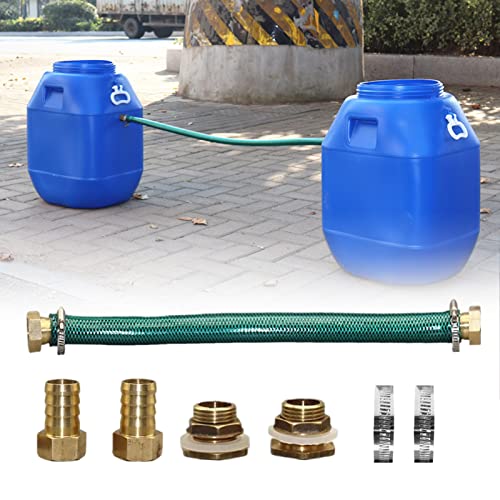 Regensammler Regentonnen Verbindungsset Regensammler 100cm Regentonnendurchführung Regentonnen Verbinder Regentonnen Verbindungsschlauch mit 2 Schlauchmuttern, 2 Regenstutzenanschluss, 2 Schellen Regensammler Regentonnen Verbindungsset Regensammler 100cm Regentonnendurchführung Regentonnen Verbinder Regentonnen Verbindungsschlauch mit 2 Schlauchmuttern, 2 Regenstutzenanschluss, 2 Schellen von Skeadex