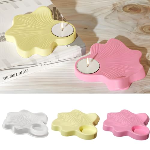 Skeadex Silikonformen Gießformen Kerzenhalter, Ginkgoblatt Silikonform Kerzenhalter Gießform Kerzenhalter Gießformen Silikon Frühling Silikonform Teelichthalter Gips zum Gießen Ginkgoblatt für DIY Skeadex Silikonformen Gießformen Kerzenhalter, Ginkgoblatt Silikonform Kerzenhalter Gießform Kerzenhalter Gießformen Silikon Frühling Silikonform Teelichthalter Gips zum Gießen Ginkgoblatt für DIY von Skeadex