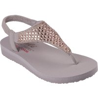 Skechers Sandale "MEDITATION-ROCKSTAR", Sommerschuh, Sandalette, Riemchensandale, mit Glitzersteinen von Skechers