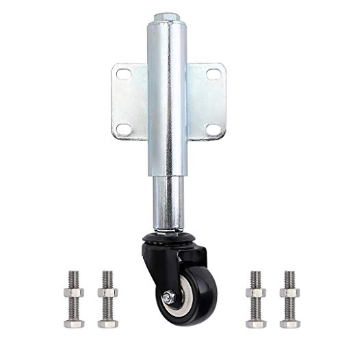 Skelang Torrolle 6,5cm Rollen für Möbel 2" Schwenkrollen für Holztor Gartentor Hofzaun Tragfähigkeit 50kg von Skelang