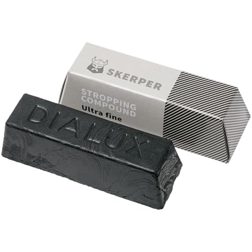 Skerper Stropping Compound STC001 Polierblock Ultrafein, schwarz von Skerper