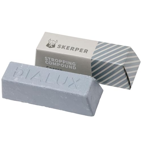 Skerper Stropping Compound STC004 Polierblock grob, grau von Skerper