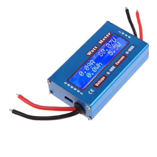 DC 60V 100A WATT Meter Power Analyser Solar Wind Analyzer LCD Digital Current Energy Meter DC Power Analyser 1 Pcs von Skiitches