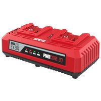 SKIL 3128AA Doppel-Schnellladegerät für 20-V-Lithium-Batterien von Skil
