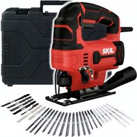 Skil - 4530 gb Stichsäge 550W (Koffer) + 28 Sägebllätter von Skil