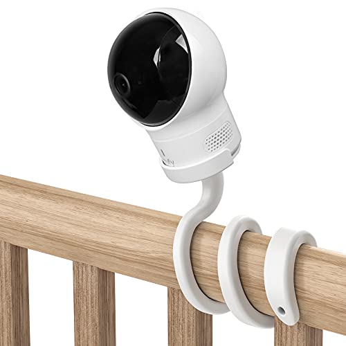 Baby-Kamera Halterung für eufy Security SpaceView-Babyphone - / SpaceView S / SpaceView Pro Babyfon, Baby Monitor Halter, Flexibel Monitorhalter für Kinderzimmer Babybett Umrandungen, 720p von SkingHong