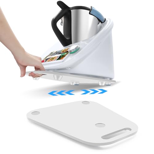 Gleitbrett für Thermomix TM6 TM5 (Weiß mit Griff) von SkingHong