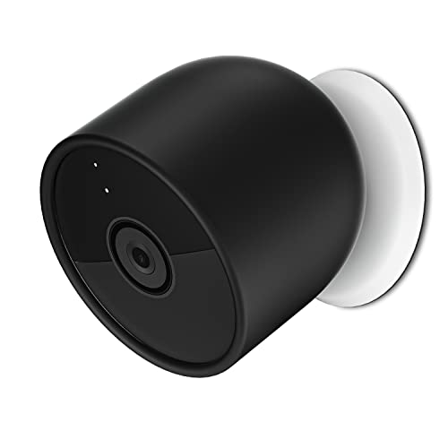 Silikonhülle für Google Nest Cam(mit Akku) (2X Schwarz) von SkingHong