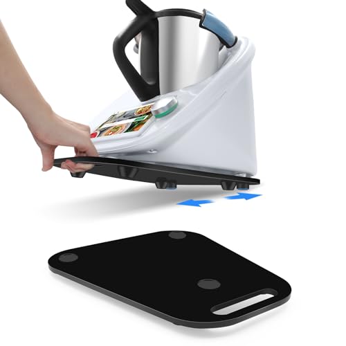 Gleitbrett für Thermomix TM6 TM5 (Schwarz mit Griff) von SkingHong