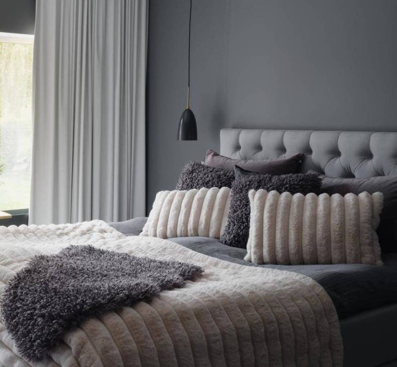 Skinnwille Home Fellkissen Wooly 45 x 45 cm, mit Kissenfüllung Skinnwille Home Fellkissen Wooly 45 x 45 cm, mit Kissenfüllung von Skinnwille Home