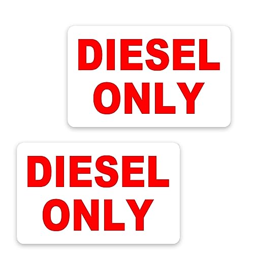 SkinoEu 2 x Vinyl Aufkleber Diesel Only Kraftstoff Rot Hinweis Brennstoff Sicherheit Achtung Autoaufkleber Auto Tuning B 10 Z* SkinoEu 2 x Vinyl Aufkleber Diesel Only Kraftstoff Rot Hinweis Brennstoff Sicherheit Achtung Autoaufkleber Auto Tuning B 10 Z* von SkinoEu