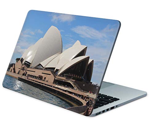 Skins4u Folie Sticker Skin Vinyl Aufkleber mit farbenfrohen Motiven für bis 10 Zoll 25.4x20.3cm Laptop Skin Decal Cover Sydney von Skins4u