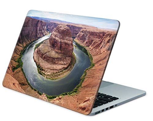 Skins4u Folie Sticker Skin Vinyl Aufkleber mit farbenfrohen Motiven für bis 13 Zoll 30.5x25.4cm Laptop Skin Decal Cover Grand-Canyon von Skins4u