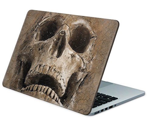 Skins4u Laptop Aufkleber Universal Skin Netbook Sticker für bis zu 13,1" Netbooks 30,5x25,4cm - Sand Skull von Skins4u