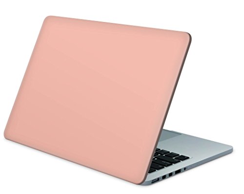 Skins4u Laptop Aufkleber Universal Skin Netbook Sticker für bis zu 13,1" Netbooks 30,5x25,4cm - Solid State Peach von Skins4u