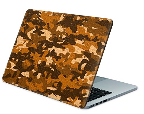 Skins4u Laptop Aufkleber Universal Skin Netbook Sticker für bis zu 15,6" Displays in 38,1x26,7cm - Desert Camo Crumble von Skins4u