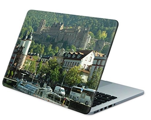 Skins4u Laptop Aufkleber Universal Skin Netbook Sticker für bis zu 15,6" Displays in 38,1x26,7cm - Heidelberg von Skins4u