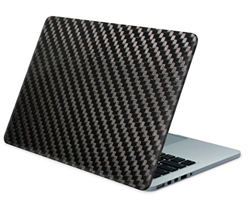 Skins4u Laptop Aufkleber Universal Skin Netbook Sticker für bis zu 17,3" Displays in 41,5x33cm - Carbon von Skins4u