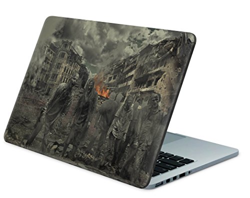 Skins4u Laptop Aufkleber Universal Skin Netbook Sticker für bis zu 17,3" Displays in 41,5x33cm - Zombie Attack von Skins4u