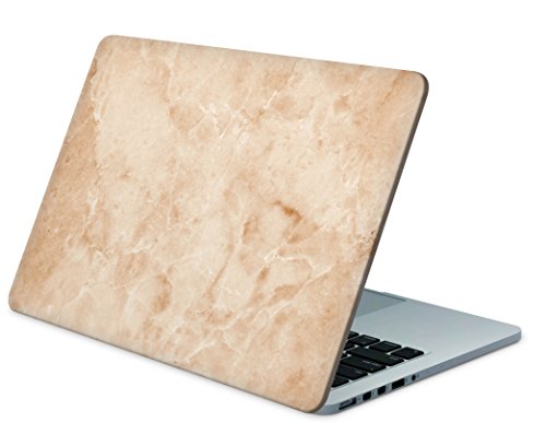 Skins4u Laptop Aufkleber Universal Skin Netbook Sticker von 10 bis 17,3" individuell auf Ihr Maß geschnitten - Marmor Gold von Skins4u