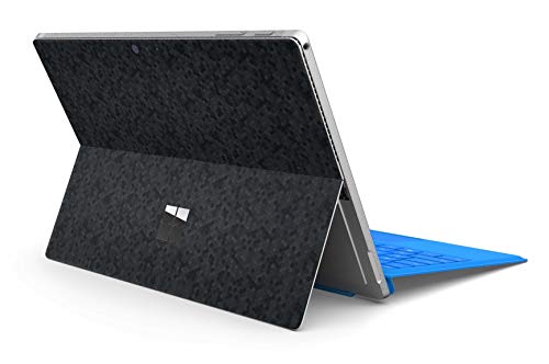 Skins4u Microsoft Surface Pro Struktur Folie fühlbar 3M Orafol Car Wrapping Folie (Surface Pro 6, Waben schwarz) von Skins4u