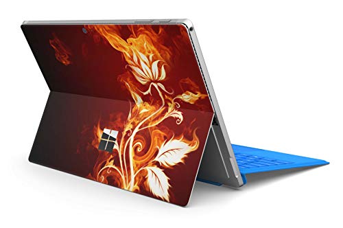 Skins4u Slim Premium Skin Klebeschutzfolie Tablet Schutzfolie Cover für Microsoft Surface Pro 4 5 6 Skins Aufkleber Flower of Fire Skins4u Slim Premium Skin Klebeschutzfolie Tablet Schutzfolie Cover für Microsoft Surface Pro 4 5 6 Skins Aufkleber Flower of Fire von Skins4u