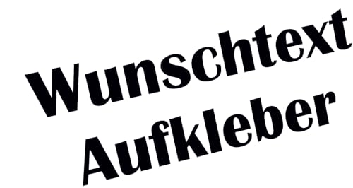 Skins4u Wunschaufkleber selbst gestalten Wunschtext Auto Aufkleber Werbung individuell Wunsch Name Sticker Schrift personalisiert Autoaufkleber, Boot, Wandtattoo Buchstaben Wunschaufkleber von Skins4u