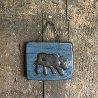 Tiere Kunstfliesen, 45 X 35 Mm Tiere Kunstfliesen, 45 X 35 Mm von SkobyPottery