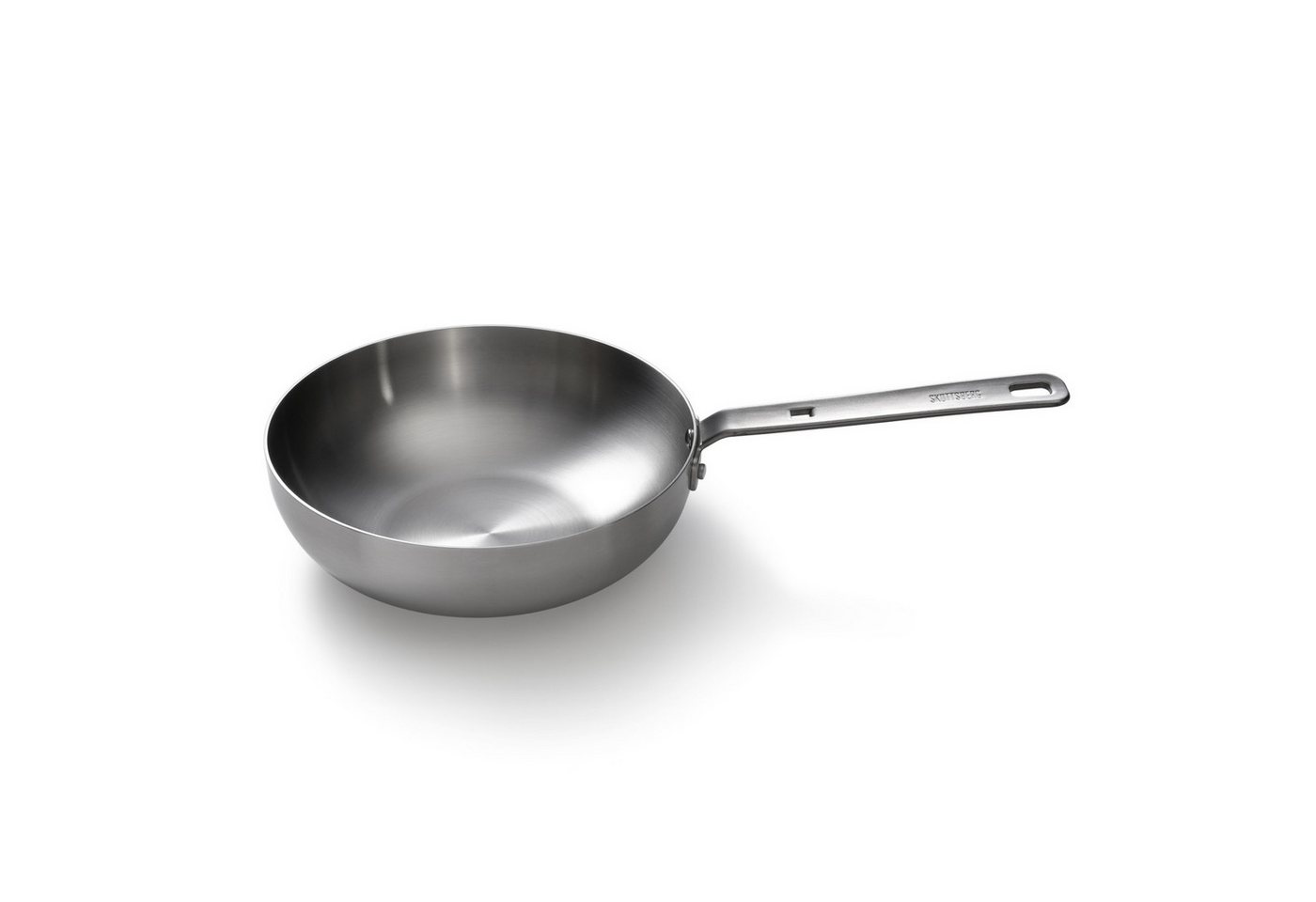 Skottsberg Bratpfanne Skottsberg Wok Stainless Steel 28 cm, Edelstahl von Skottsberg