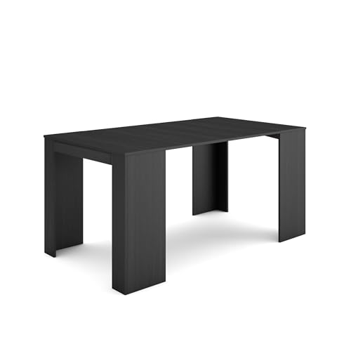 Skraut Home | Ausziehbarertisch | Multifunktionaler ausziehbarer | 160 | Für 8 Gäste | Esszimmertische | Moderner Stil | Schwarz Skraut Home | Ausziehbarertisch | Multifunktionaler ausziehbarer | 160 | Für 8 Gäste | Esszimmertische | Moderner Stil | Schwarz von Skraut Home