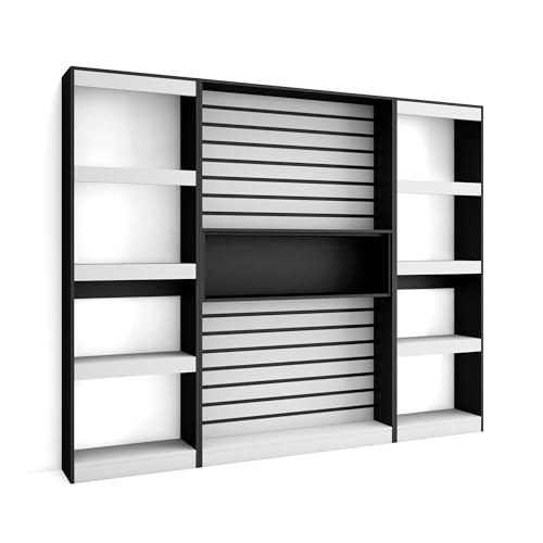 Skraut Home Cabinet, Weiß und Schwarz, Grande von Skraut Home