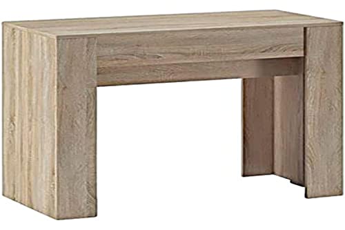 Skraut Home - Konsolentisch ausziehbar bis 237 cm - 5 Verschiedene Positionen - Maße geschlossen: 78 x 90 x 50 cm - Eiche - Ideal für Ihren Esszimmer, Wohnzimmer oder Büro Skraut Home - Konsolentisch ausziehbar bis 237 cm - 5 Verschiedene Positionen - Maße geschlossen: 78 x 90 x 50 cm - Eiche - Ideal für Ihren Esszimmer, Wohnzimmer oder Büro von Skraut Home