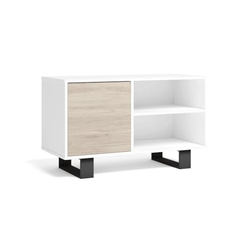 Skraut Home TV100WINDBLROTALL02, 95x40x57cm, Weiß von Skraut Home