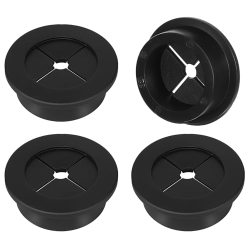 4 Stück Schwarz Kunststoff Flexibel Kabeldurchführung, 32mm Schreibtischdurchführung Drahtlochabdeckung Kabellochabdeckungen Kabel Durchführungen Kunststoff Kabeldurchlass Schreibtisch, Schwarz 4 Stück Schwarz Kunststoff Flexibel Kabeldurchführung, 32mm Schreibtischdurchführung Drahtlochabdeckung Kabellochabdeckungen Kabel Durchführungen Kunststoff Kabeldurchlass Schreibtisch, Schwarz von Skrfren