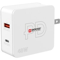 Multipower Combo+ us usb Ladegerät 48 w 1x usb-a, 1x usb-c® Innenbereich - Skross von Skross