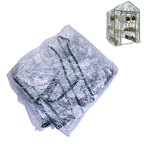 Skrskr Gewächshaus Durchsichtige Abdeckung PVC wasserdichte Plane UV-beständige Pflanzenschutzfolie Gewächshausfolie Für Gartenarbeit Tomatenhaus, 143x73x195cm / 143x143x195cm Skrskr Gewächshaus Durchsichtige Abdeckung PVC wasserdichte Plane UV-beständige Pflanzenschutzfolie Gewächshausfolie Für Gartenarbeit Tomatenhaus, 143x73x195cm / 143x143x195cm von Skrskr