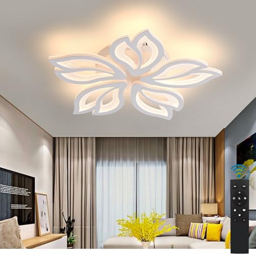 Sky angle LED-Deckenleuchte mit Fernbedienung, Verstellbares Licht 65 W 7800 LM, Acryl-Deckenleuchten für Schlafzimmer Wohnzimmer Sky angle LED-Deckenleuchte mit Fernbedienung, Verstellbares Licht 65 W 7800 LM, Acryl-Deckenleuchten für Schlafzimmer Wohnzimmer von Sky angle