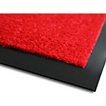 Fußmatte Sky Monochrom Rot Polyamid, High-Twist-Nylon 900 x 1500 mm von Sky