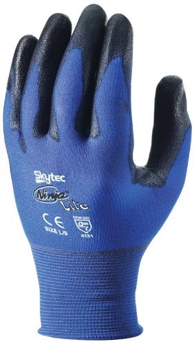 10 Pairs Of Skytec Ninja Lite Work Gloves Ultra Light Safety Wear PU Coated - Size 8 Medium by Skytec von SkyTec